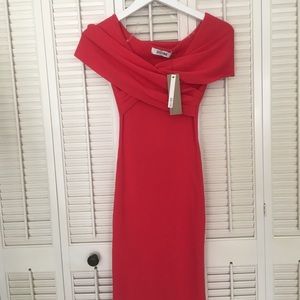 Do + be Crossover Off-the-Shoulder Dress